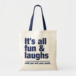 FUN & LAUGHS-Tasche - wählen Sie Stil & Farbe Tragetasche