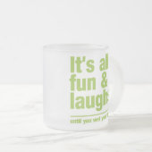 FUN & LAUGHS Tasse - wählen Sie Stil & Farbe (VorderseiteRechts)