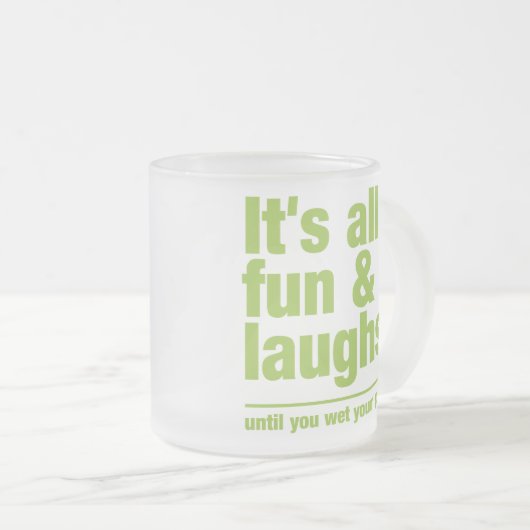 FUN & LAUGHS Tasse - wählen Sie Stil & Farbe (VorderseiteRechts)