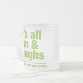FUN & LAUGHS Tasse - wählen Sie Stil & Farbe (Vorderseite Links)