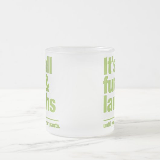 FUN & LAUGHS Tasse - wählen Sie Stil & Farbe (Mittel)