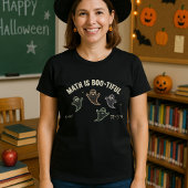 Fun Lehrer Halloween Mathe ist bootiful Geistermat T-Shirt
