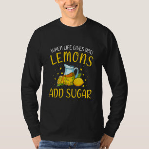 Fun Lemon Juice Kinder trinken Citrus Lemonade Sta T-Shirt