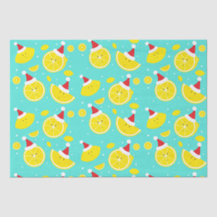 Fun Lemons Weihnachtsmannmützen Weihnachten Seidenpapier