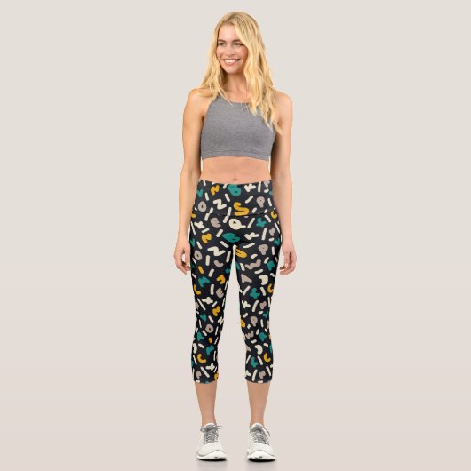 Fun Letters Capri Leggings (Vorderseite)