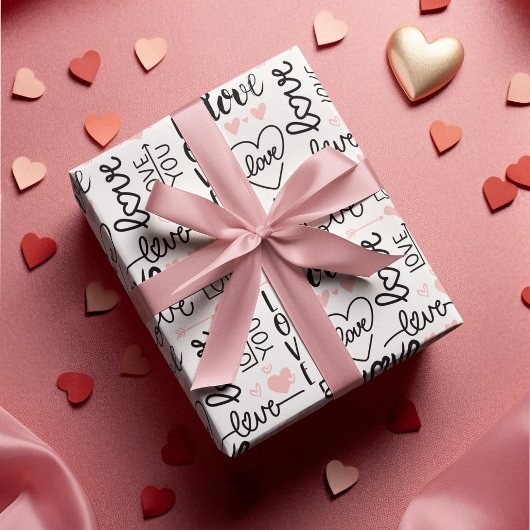 Fun Liebe Valentinstag Geschenkpapier Set