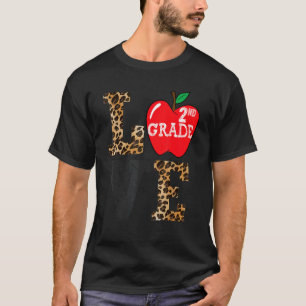Fun Liebe zweite Klasse Squad ersten Tag der Schul T-Shirt