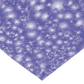 Fun LILA Abstraktes Tinte Super Splash Muster Kurzer Tischläufer (Ecke)