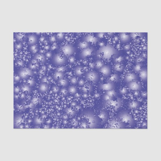 Fun LILA Abstraktes Tinte Super Splash Muster Seidenpapier (Vorderseite)