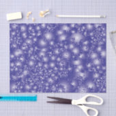 Fun LILA Abstraktes Tinte Super Splash Muster Seidenpapier (Handwerk)