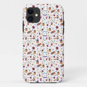 Fun Lila Hat Catoween, Niedlich Orange Pumpkin Case-Mate iPhone Hülle