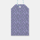 Fun Lila Sugar Skull Feliz Dia de los Muertos Geschenkanhänger (Rückseite)