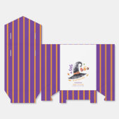 Fun Little Boo Witch Hat Fall Baby Dusche Geschenkschachtel (Ungefaltet)