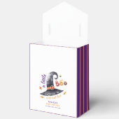 Fun Little Boo Witch Hat Fall Baby Dusche Geschenkschachtel (Offen)