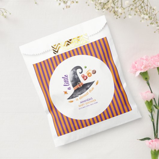 Fun Little Boo Witch Hat Fall Baby Dusche Geschenktütchen (Versiegelt)