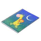 Fun Little Lion and Giraffe Notebook Notizblock (Linke Seite)