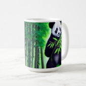 Fun Little Panda Bear Kaffeetasse (VorderseiteRechts)
