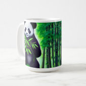 Fun Little Panda Bear Kaffeetasse (Vorderseite Links)