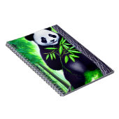 Fun Little Panda Bear Notizblock (Rechte Seite)