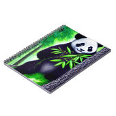 Fun Little Panda Bear Notizblock (Linke Seite)