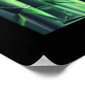 Fun Little Panda Bear Poster (Ecke)