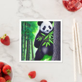 Fun Little Panda Bear Serviette (Beispiel)
