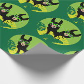 Fun Llama Alpaca Geschenkpapier (Ecke)