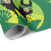 Fun Llama Alpaca Geschenkpapier (Rolleneckpunkt)