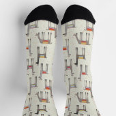 Fun Llama Alpaca Muster Socken (Oben)