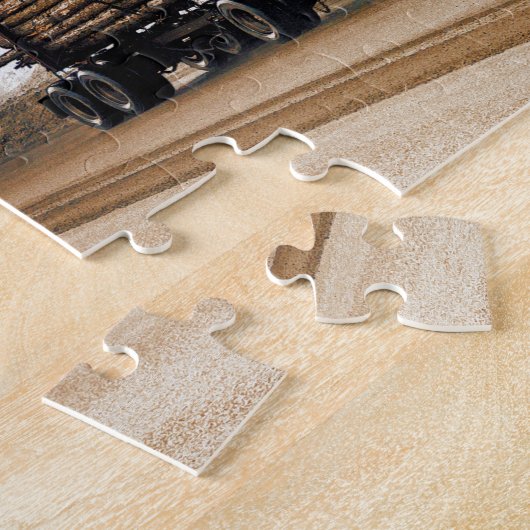 Fun Log In - Log Out Login Trucker Art Design Puzzle (Seite)