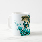 Fun Love Trout Kaffeetasse (Vorderseite Links)