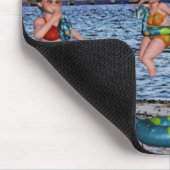 Fun Mackinaw City Bridge Mousepad (Ecke)