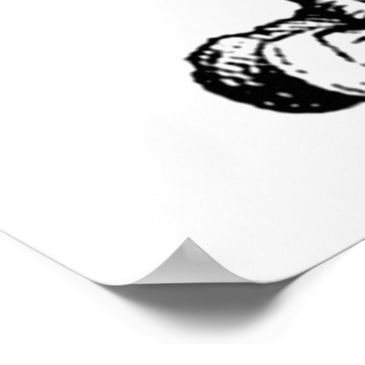 FUN MAD HATTER POSTER-KEIN GUTES TUN WIRD UNBEKRÄF POSTER (Ecke)