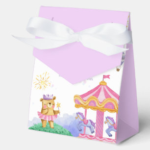 Fun Magical Hot Air Ballon Carousel Baby Dusche Geschenkschachtel