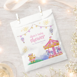 Fun Magical Hot Air Ballon Carousel Baby Dusche Geschenktütchen