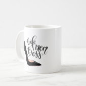 Fun Mama Boss Ehefrau Mama Boss Kaffeetasse (Vorderseite Links)
