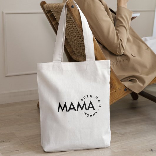 Fun Mama Mommy Bruh Tote Bag Tragetasche
