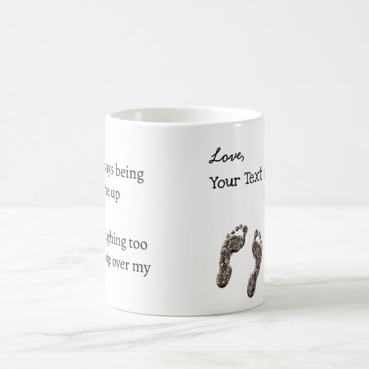 Fun Mama Sprichwort Danke, dass Sie nicht lachen, Kaffeetasse (Mittel)