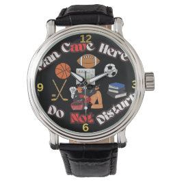 Fun Man Cave Hier E-watch Armbanduhr