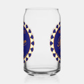 Fun Man Höhle Bier Flasche Bier kann Brille Dosenglas (Rechts)