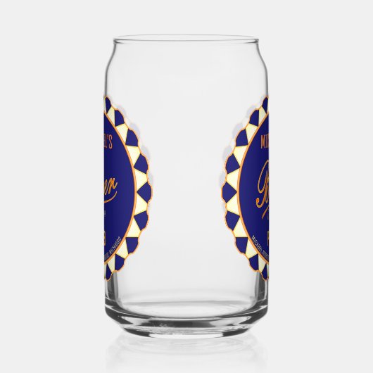 Fun Man Höhle Bier Flasche Bier kann Brille Dosenglas (Links)