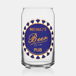 Fun Man Höhle Bier Flasche Bier kann Brille Dosenglas