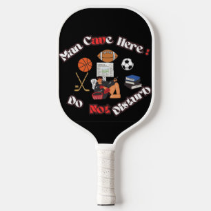 Fun Man Höhle Hier Pickleball Paddel Schläger