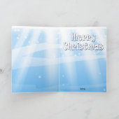 Fun Manatee Weihnachtskarte Feiertagskarte (Innenseite)