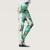 Fun Mardi Gras Masks Leggings (Rechts)