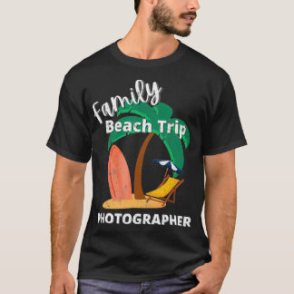 Fun Matching Family Beach Road - Cooles FOTOGRAP T-Shirt