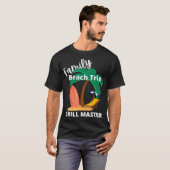 Fun Matching Family Beach Road Trip Cool GRILL MAS T-Shirt (Vorne ganz)