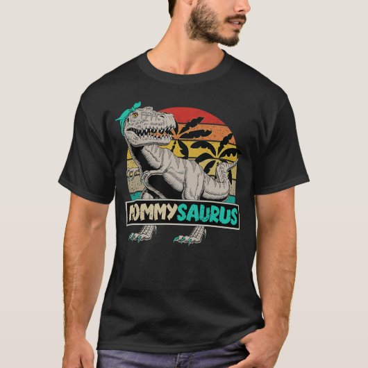 Fun Matching Family Dinosaur T-Rex for Mommy MOMMY T-Shirt (Vorderseite)