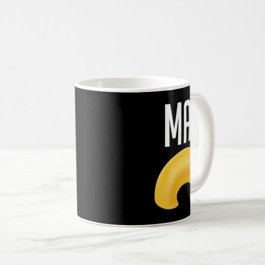 Fun Matching Makaroni und Käse Halloween Kostüm Kaffeetasse (VorderseiteRechts)