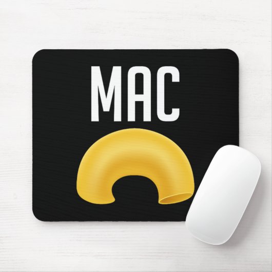 Fun Matching Makaroni und Käse Halloween Kostüm Mousepad (Mit Mouse)